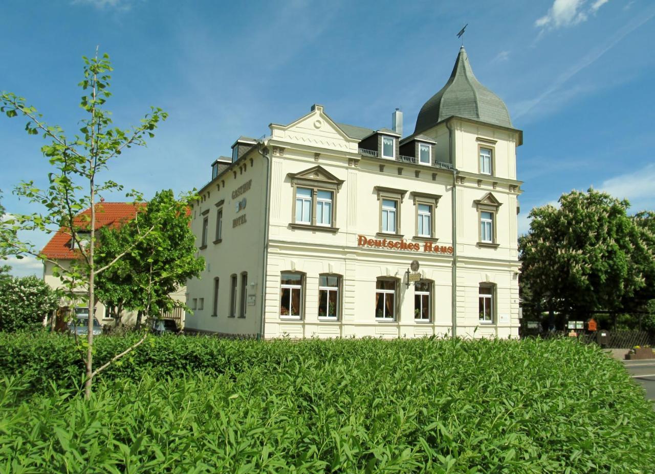 Hotel Deutsches Haus Weinboehla Exterior photo